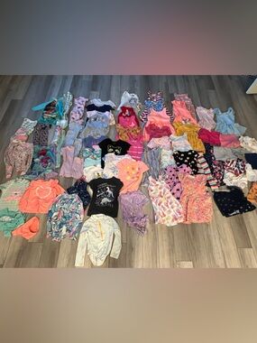 Toddler Girls Size XS 4-5 and 5T Spring Summer Bundle of 75+ pieces